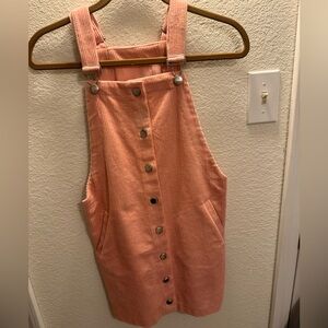 Corduroy Light Pink romper/dress